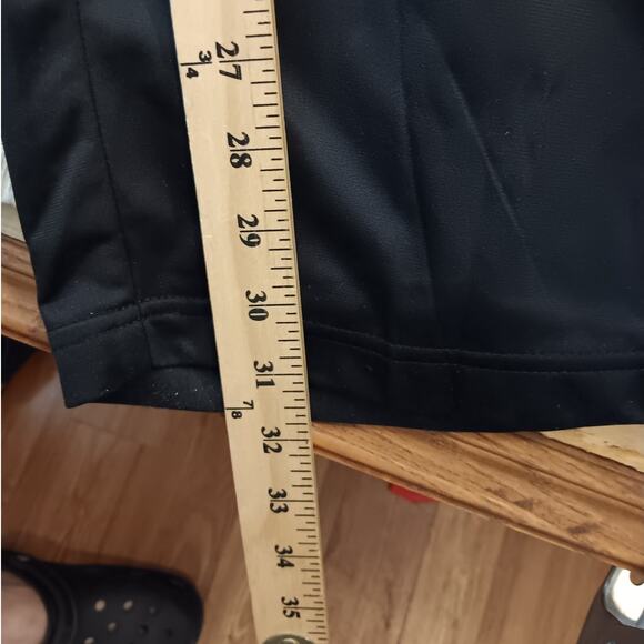 Spalding Track Pants Mens XL 40X32 Black/Red Stripes Performance Embroidered Y2K - Picture 13 of 15